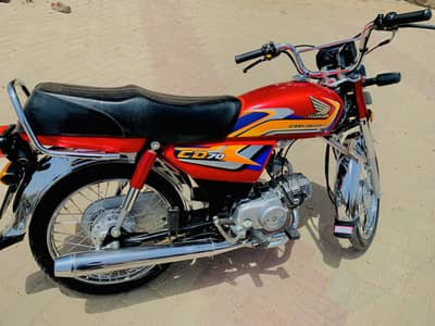Honda CD 70 /2025 Model zero bike just buy & drive
