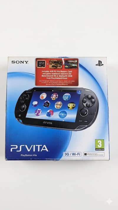 Sony PS Vita OLED Complete Box | 32GB sony Card | Jailbreak