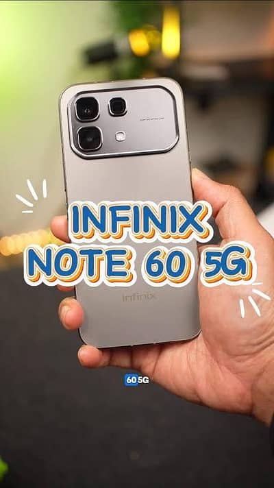 Infinix Note 60. The best phone of Infinix just 1 week used
