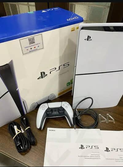 PS5 Slim Disc Edition 1TB Storage)