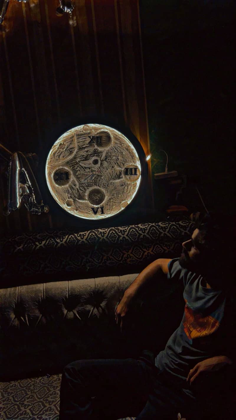 Moon light clock 2