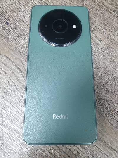 Redmi A3 Leather green back 4/64