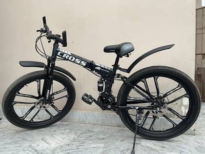 2026 Folding Mountain Bike 24-27 Speed Foldable Racing Bicycle