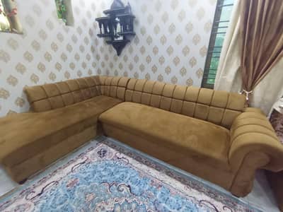 L shaped 7 seater sofa