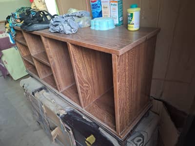 Wooden Console or Shelf