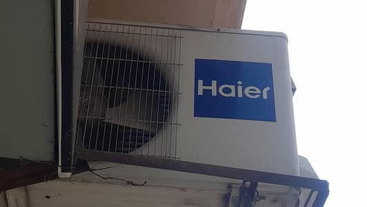 Haier 1 ton ac urgent sale running 10/10 condition