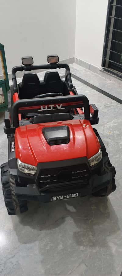 Kid jeep just like new double betteries