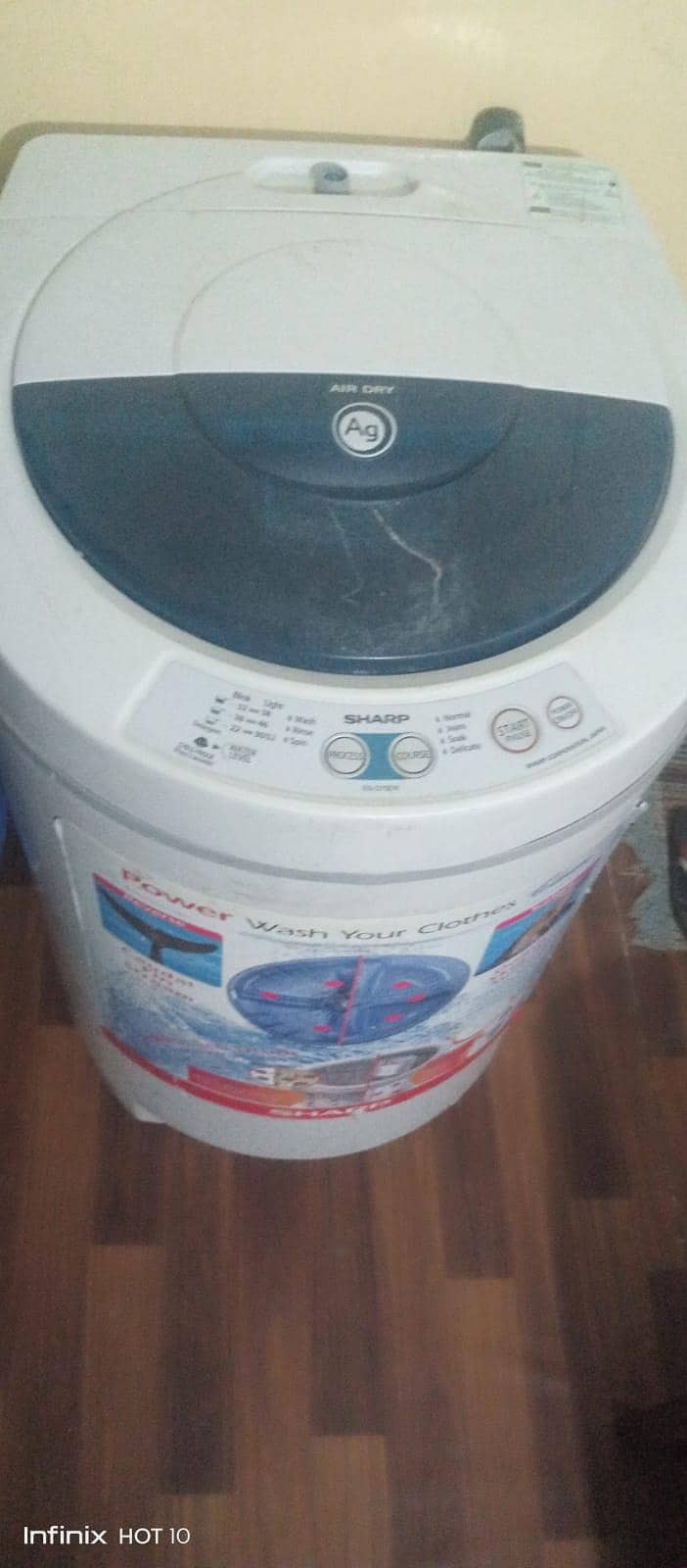 automatic washing machine sharp 0