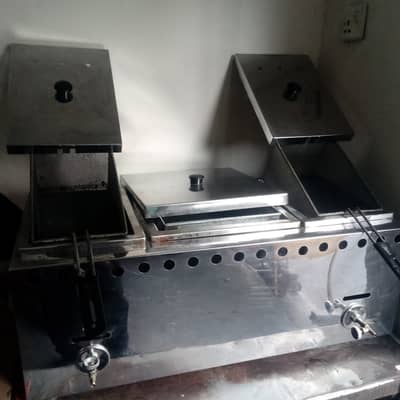 Fryer manually 8+8