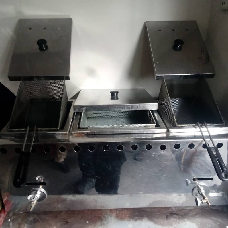Fryer manually 8+8 1