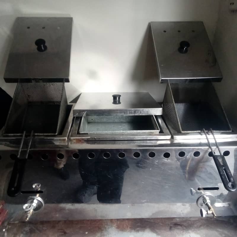 Fryer manually 8+8 2