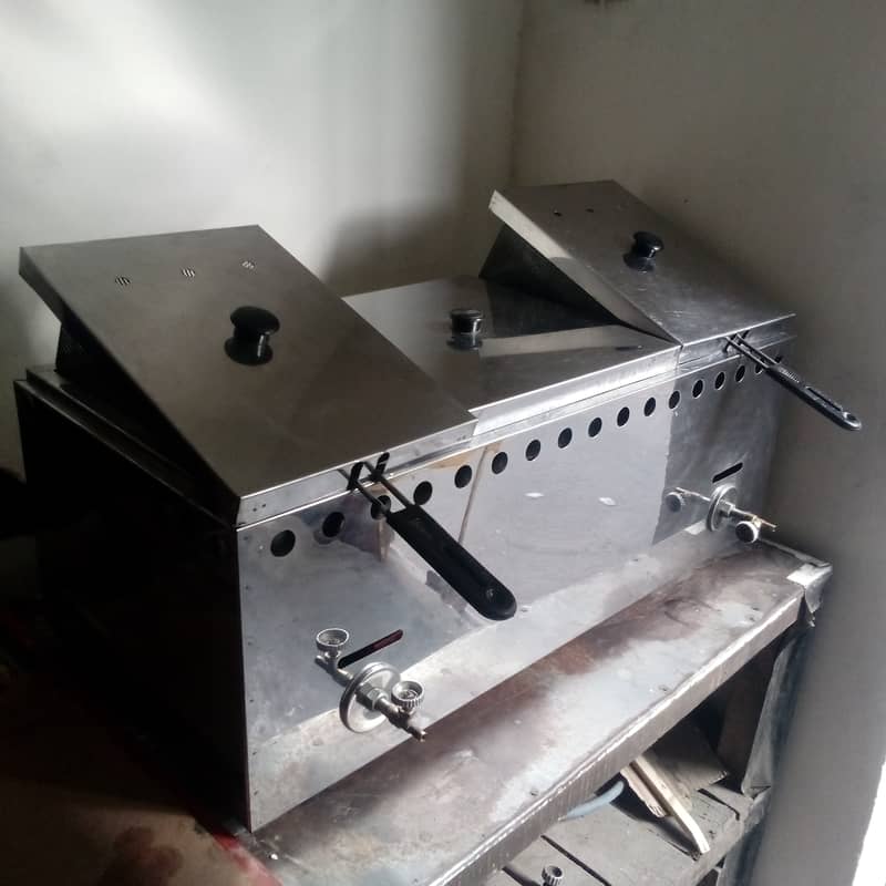 Fryer manually 8+8 4
