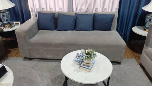 L shaped sofa set