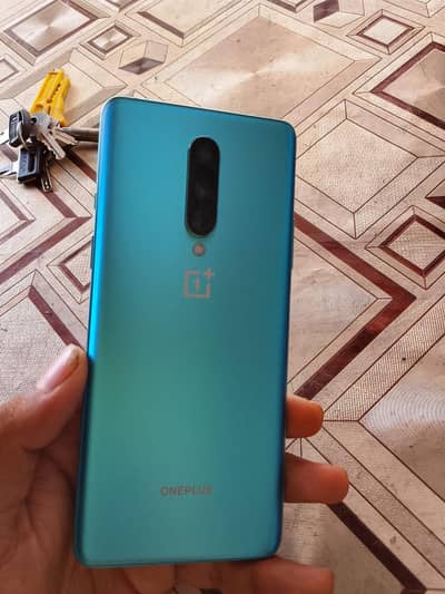 one plus 8 10 by 10 condition all okay mobile for sale with charger