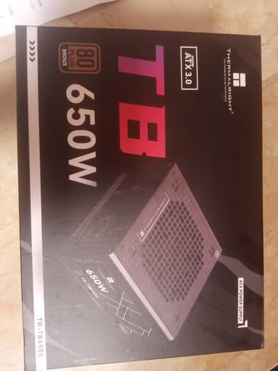 TR-TB650S ATX POWER SUPPLY UNIT 3 months used