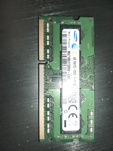 Samsung 4GB DDR3 1600MHz Laptop RAM