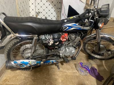 honda 125 all documents clear on the sport bio matric engune pack all