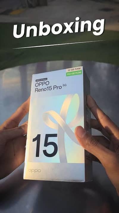 Reno 15 pro 5g 12+ 512 gb