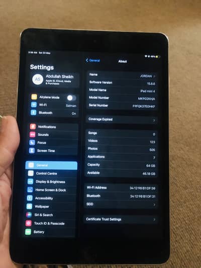 I paid mini 4 64gb