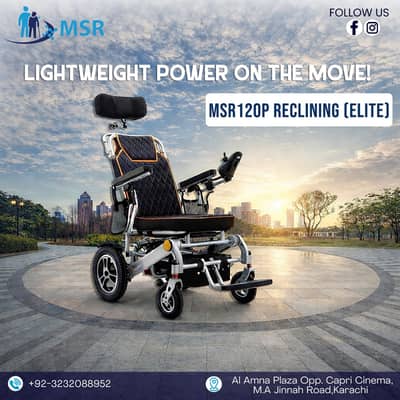 Electric Wheelchair in Islamabad | Premium Foldable Power Wheelchairs