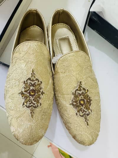 Groom Designer  Sherwani with Turban and matching Shoes