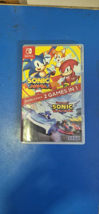 Nintendo Switch Sonic Mania + Team Sonic Racing game