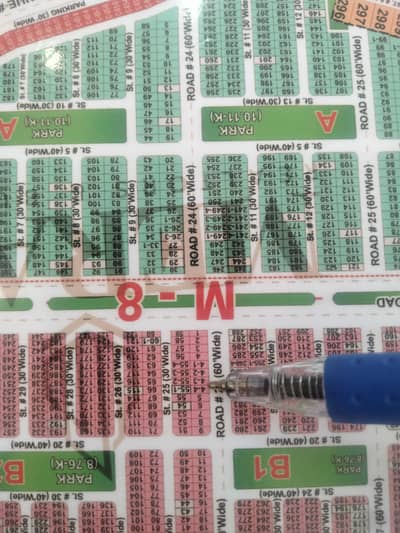 M8 5 Marla plot for sale in lake city
