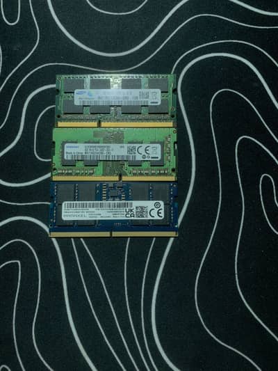 3 RAM STICKS FOR SALE