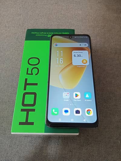 Infinix Hot 50 8+8/128 GB Box available