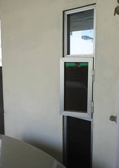 Aluminium Windows with safety Grills