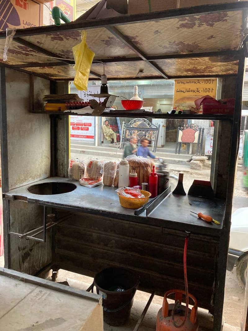 Burger & shawarma counters 1