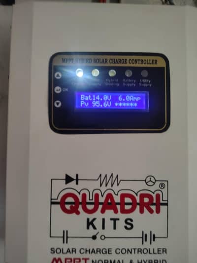 Qadri Hybrid MPPT 80A  only  2 weeks Used 1 year guarantee