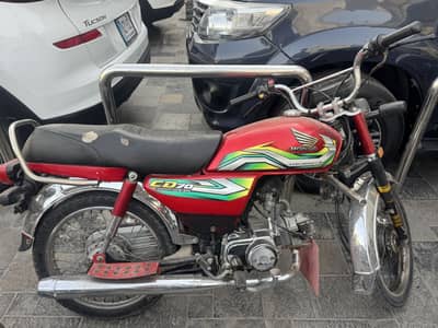 2023 model cd 70 applied for good condition
