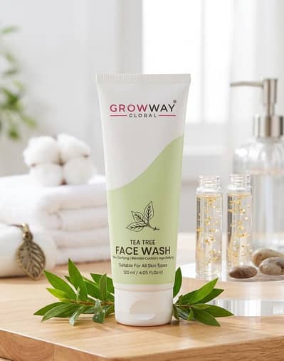 Tea Tree Face Wash – Acne Control & Deep Clean – Fresh Stock