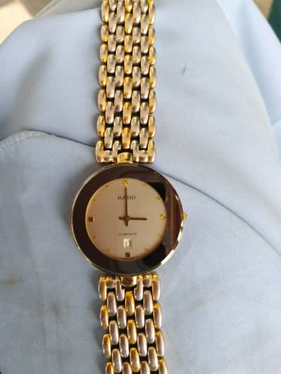 Rado Florence Watch - Two Tone Gold/Silver - Used in Good Condition