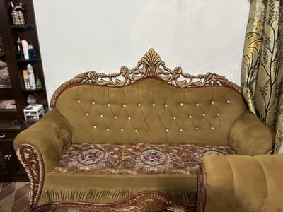 Sofa set with table set