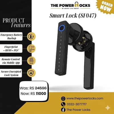 Smart Digital Door Lock, Fingerprint Digital Locks | Easy Installation