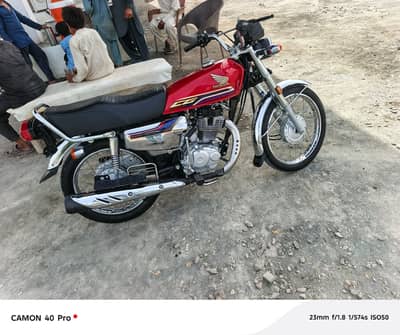 Honda CG 125 2024 Model Silver Edition – Like New | Open Letter
