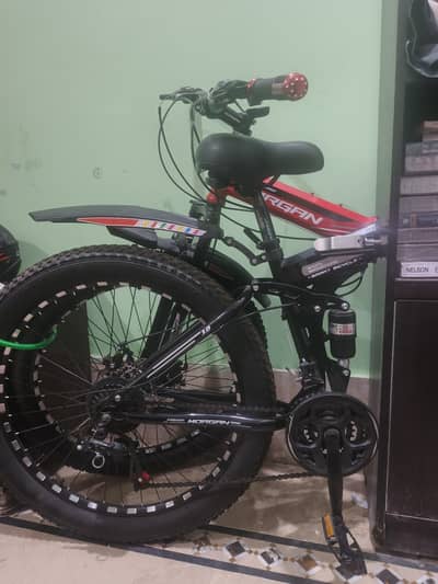 IMPORTED MORGAN FOLDING BICYCLE GEAR 10/10 CONDITION
