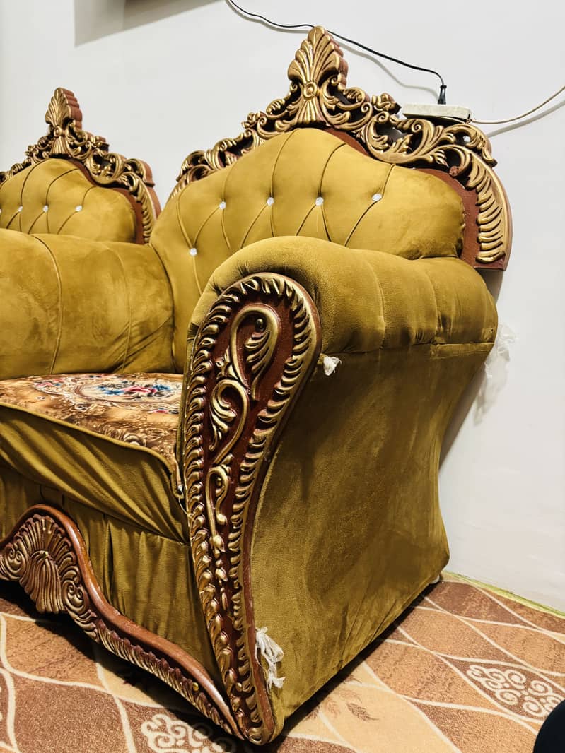 Sofa set with table set 3