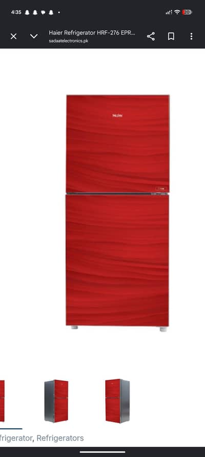 Haier Refrigerator HRF-276 EPR urgent sale