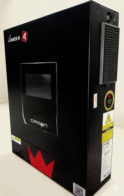 Crown Xavier-II-4KW Hybrid Solar Inverter – 3 Years Warranty Left