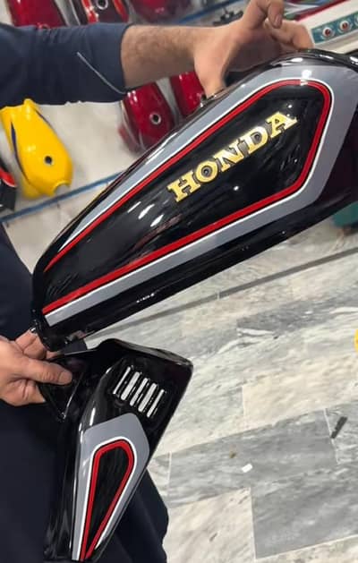 Honda 125 Down model set