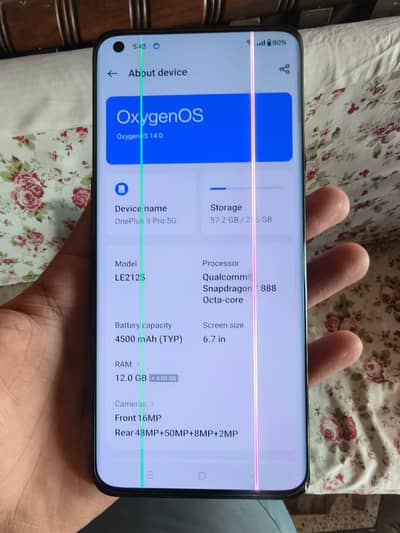 OnePlus 9 pro exchange possible 2 line in display 03139299936 whatsup