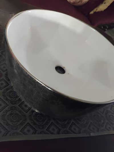 Imported wash basin 16 inch by 16 inch perfect for a luxury washroom