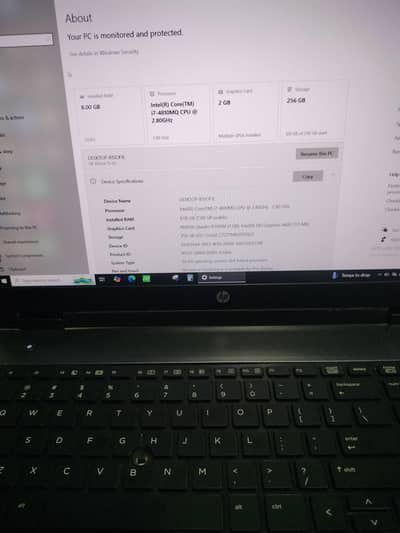 Hp zbook laptop