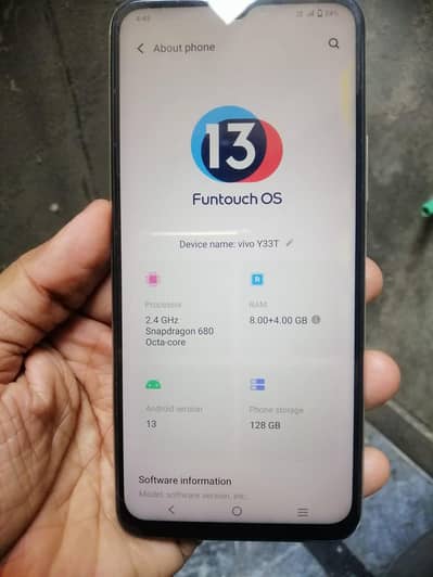 vivo y33t Fon urgent sell