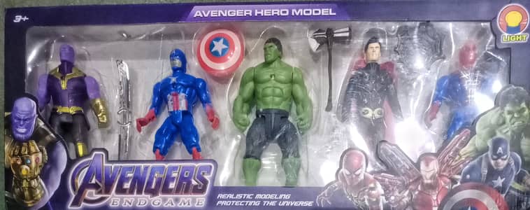 new avengers end game character