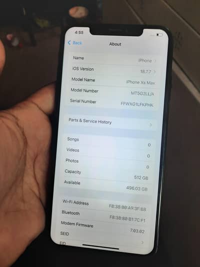 i phone xs max non pta 512 GB