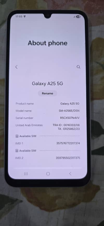 Samsung A25 5G